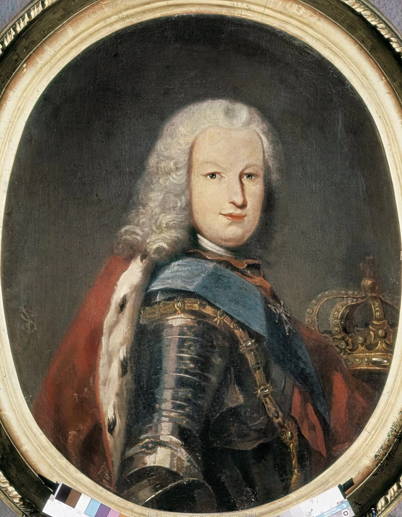 Ritratto di Ferdinando VI - Biblioteca de la Abadia Montserrat, Barcelona